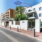 70M2, 2 Chambres Pour 4 Pers Avec Terrasses A 200M Des Plages, Palmbee Cannes